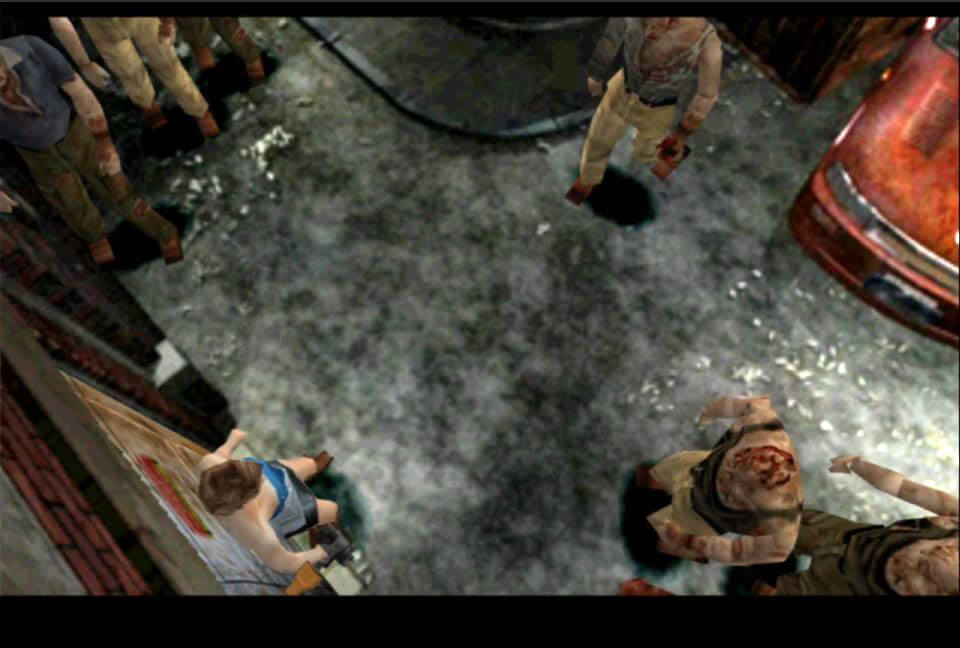 Resident Evil 3 Nemesis - геймплей игры на PlayStation